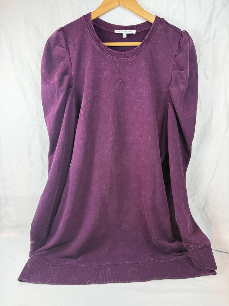 Rebecca Minkoff Deep Purple Long Sleeve Dress